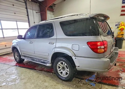 2003 Toyota Sequoia Limited z USA, uszkodzony, nr VIN 5TDBT48A63S138986